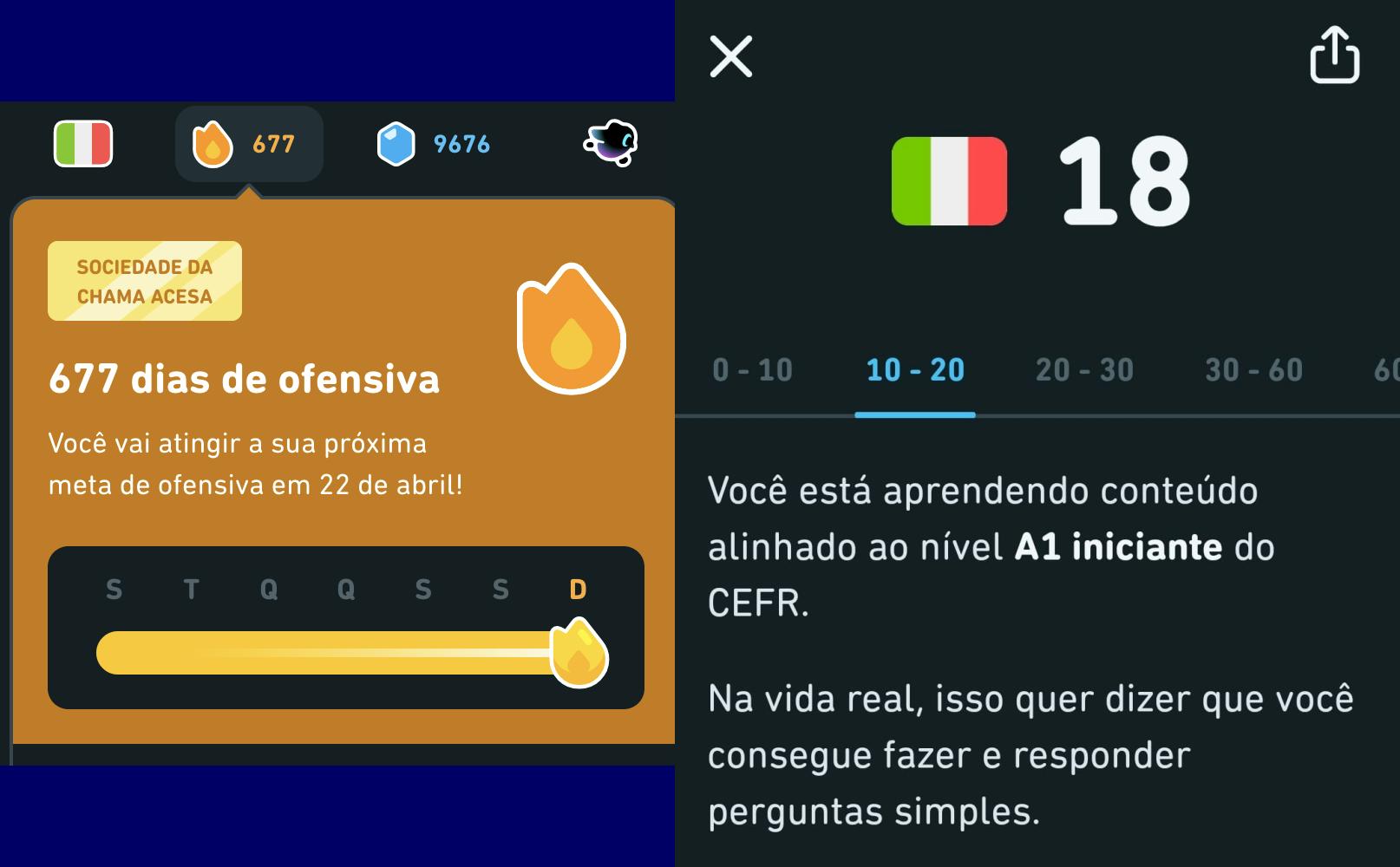 My duolingo streak.